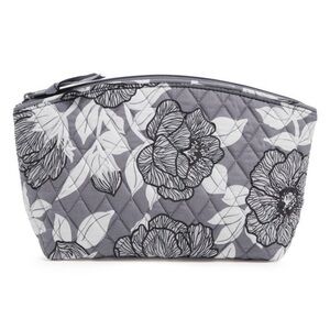 Vera Bradley Grand Travel Cotton Cosmetic Bag, Moon Shadow Meadow, NWT & Sealed